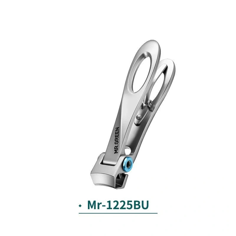 Stainless steel thick nail clippers for easy and precise toenail trimming