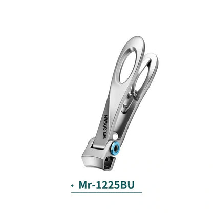 Stainless steel thick nail clippers for easy and precise toenail trimming