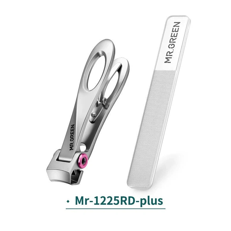 Stainless steel thick nail clippers for easy and precise toenail trimming