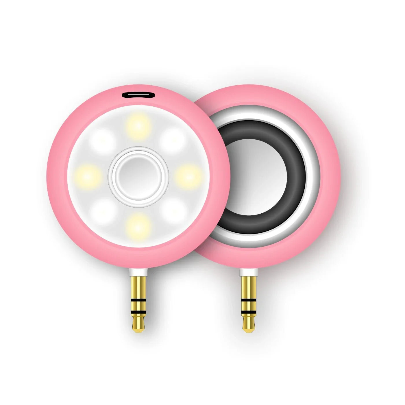 Compact multimedia speaker with adjustable brightness for custom ambience and rich audio performance