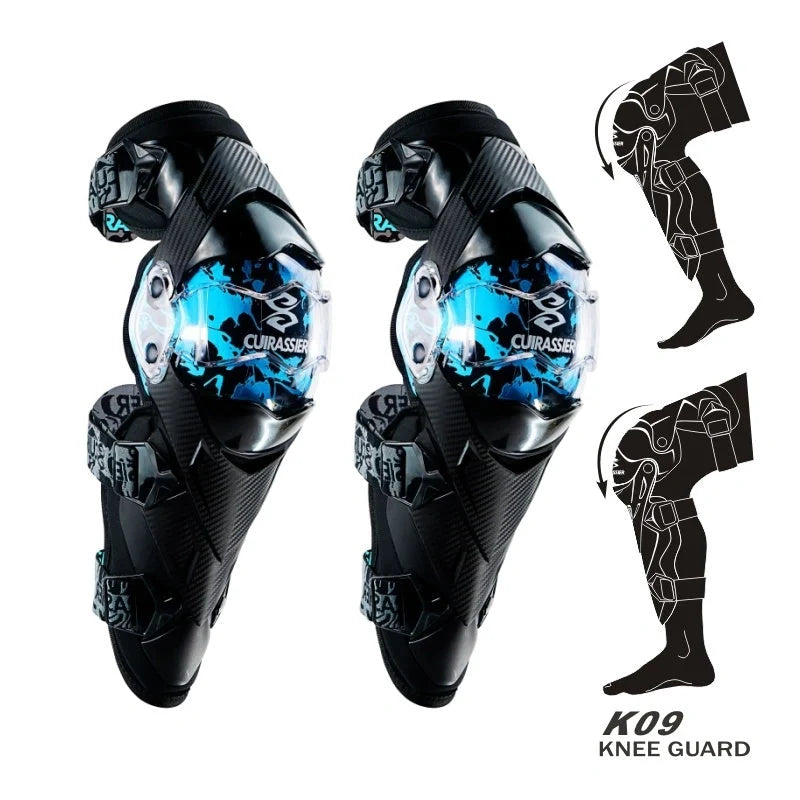 Motorcycle Elbow Protector with ventilation system and adjustable straps
