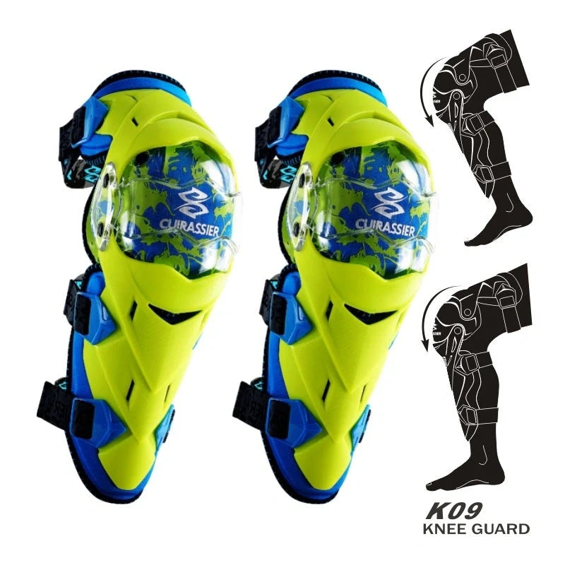Motorcycle Elbow Protector with ventilation system and adjustable straps