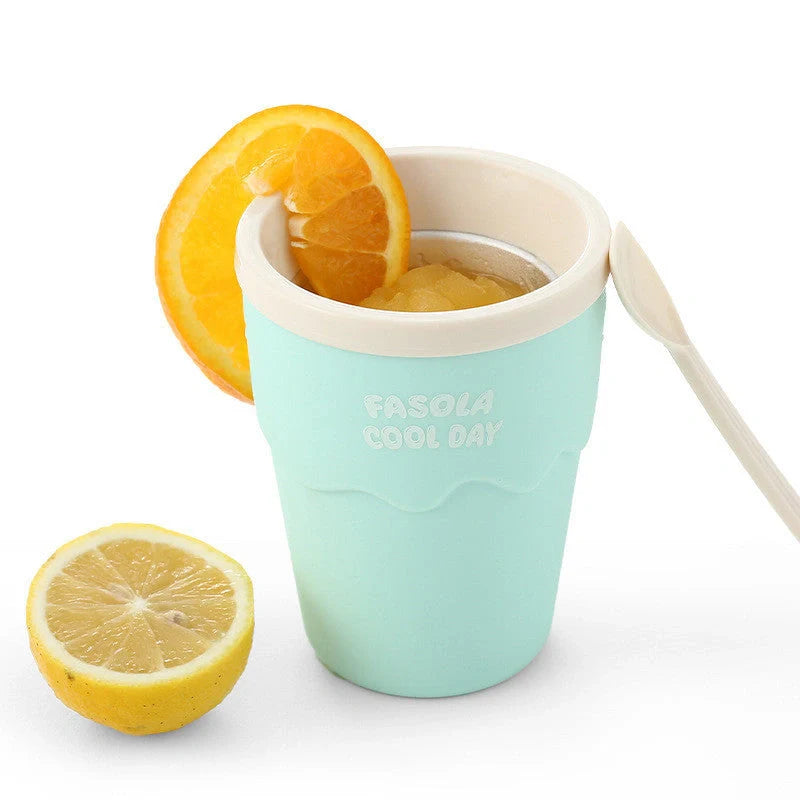 Slushy Mug Magic Slush Ice Maker in pink, blue, or set for quick frozen treats