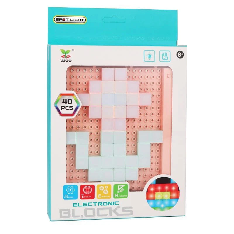 Dazzling DIY LED Lighting Blocks - Vibrant, colourful LED blocks that allow you to create unique lighting designs