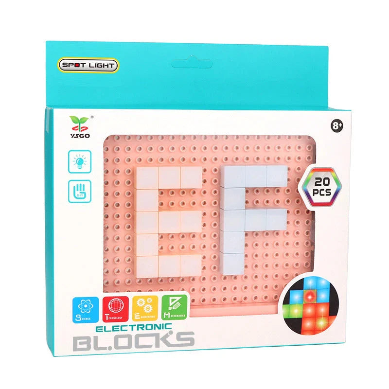Dazzling DIY LED Lighting Blocks - Vibrant, colourful LED blocks that allow you to create unique lighting designs