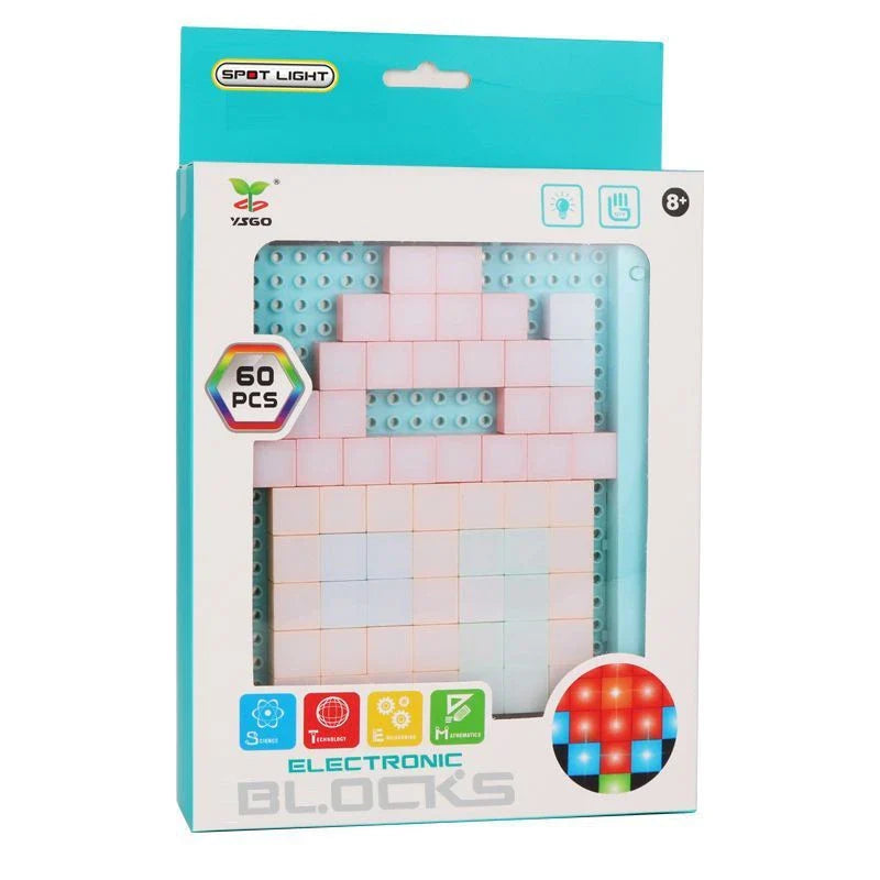 Dazzling DIY LED Lighting Blocks - Vibrant, colourful LED blocks that allow you to create unique lighting designs