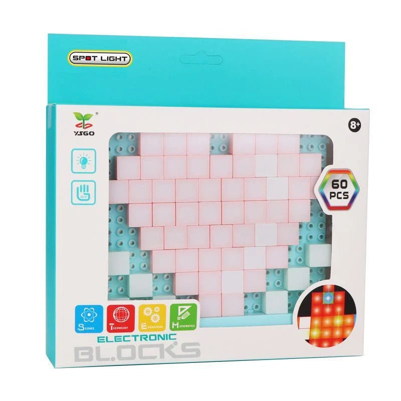 Dazzling DIY LED Lighting Blocks - Vibrant, colourful LED blocks that allow you to create unique lighting designs