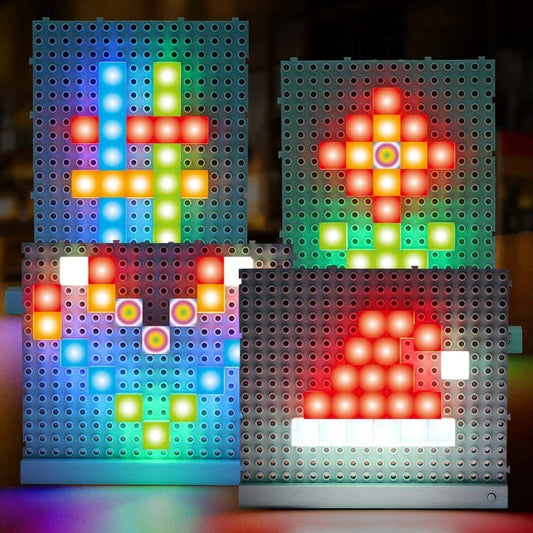 Dazzling DIY LED Lighting Blocks - Vibrant, colourful LED blocks that allow you to create unique lighting designs