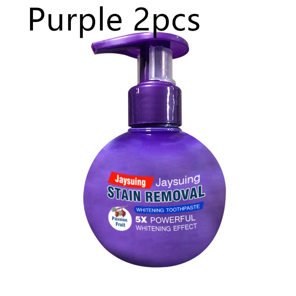Premium Blueberry Whitening Toothpaste with Baking Soda - Naturally Refreshing Oral Care Solution
