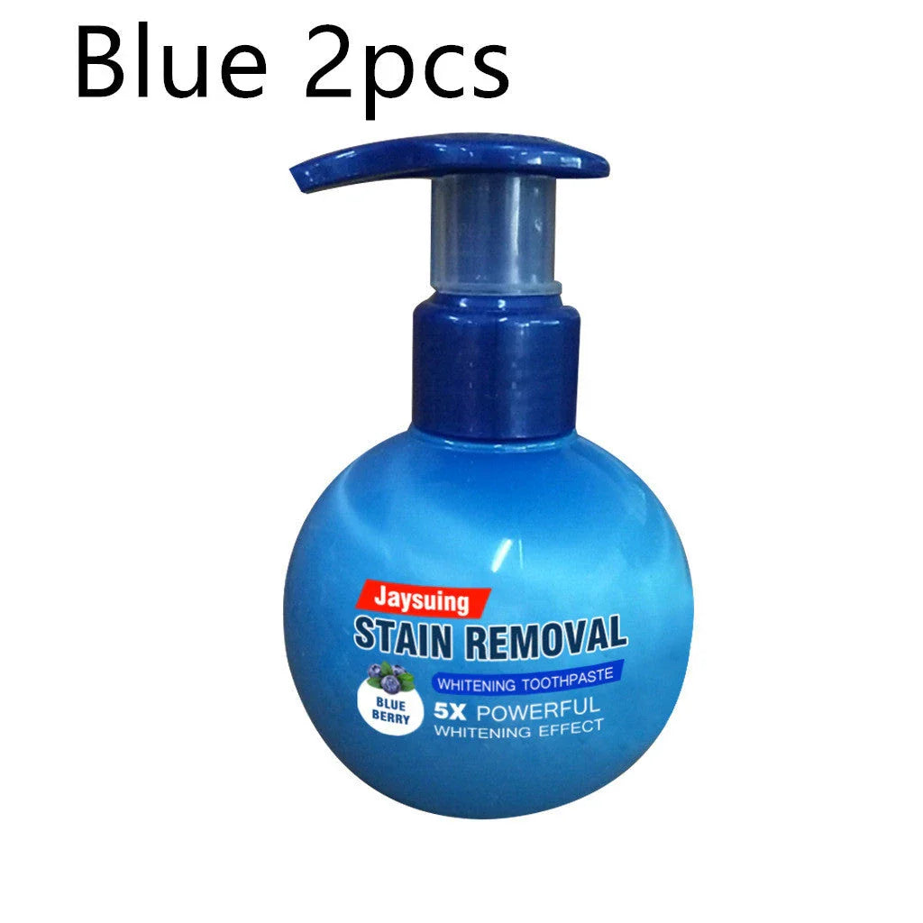 Premium Blueberry Whitening Toothpaste with Baking Soda - Naturally Refreshing Oral Care Solution