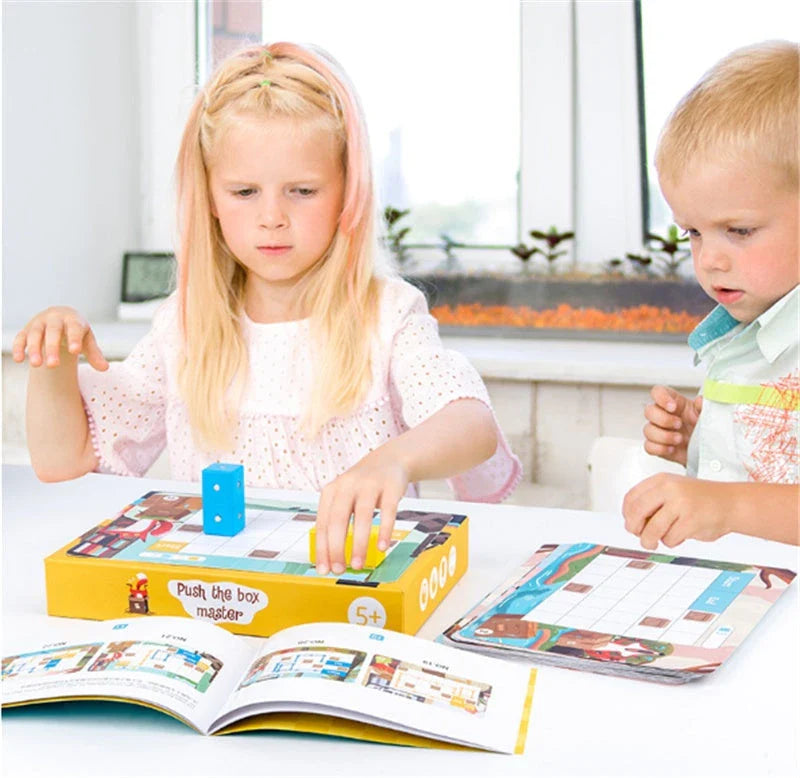 Magnetic wooden building blocks in a variety of shapes and sizes, perfect for educational and creative play
