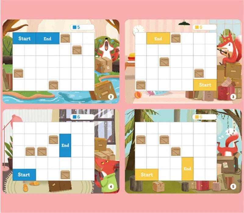 Magnetic wooden building blocks in a variety of shapes and sizes, perfect for educational and creative play