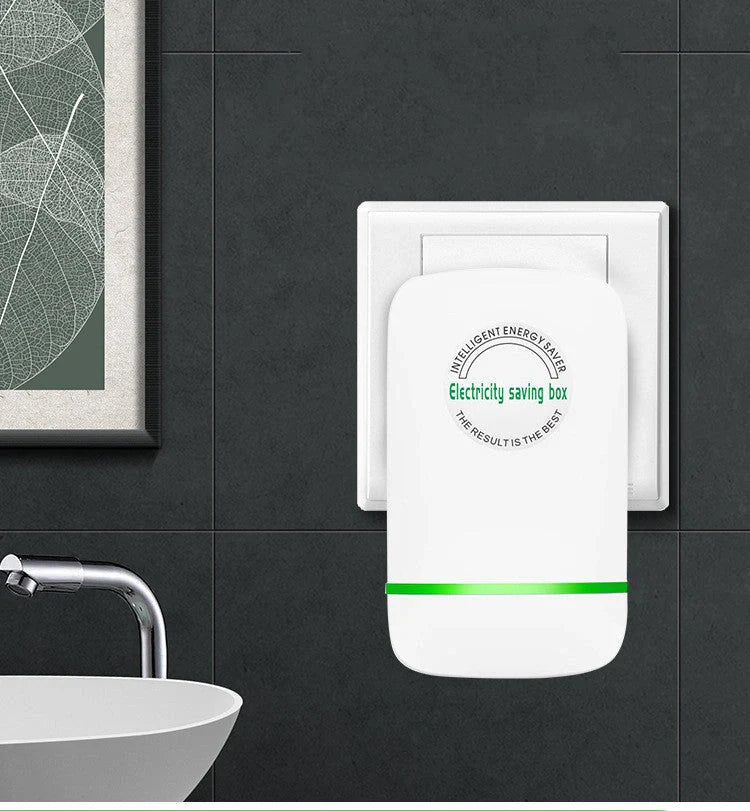 Power Saver Smart Home Portable Electricity Saving Box with LED indicator for energy conservation