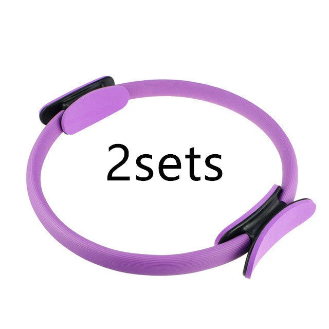 Ergonomic Yoga Pilates Ring for core strengthening and muscle relaxation