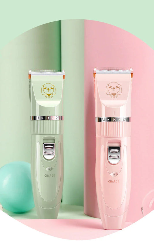 Premium Wireless Pet Grooming Trimmer Set with Powerful Motor, Precision Blades, and Customisable Length Options