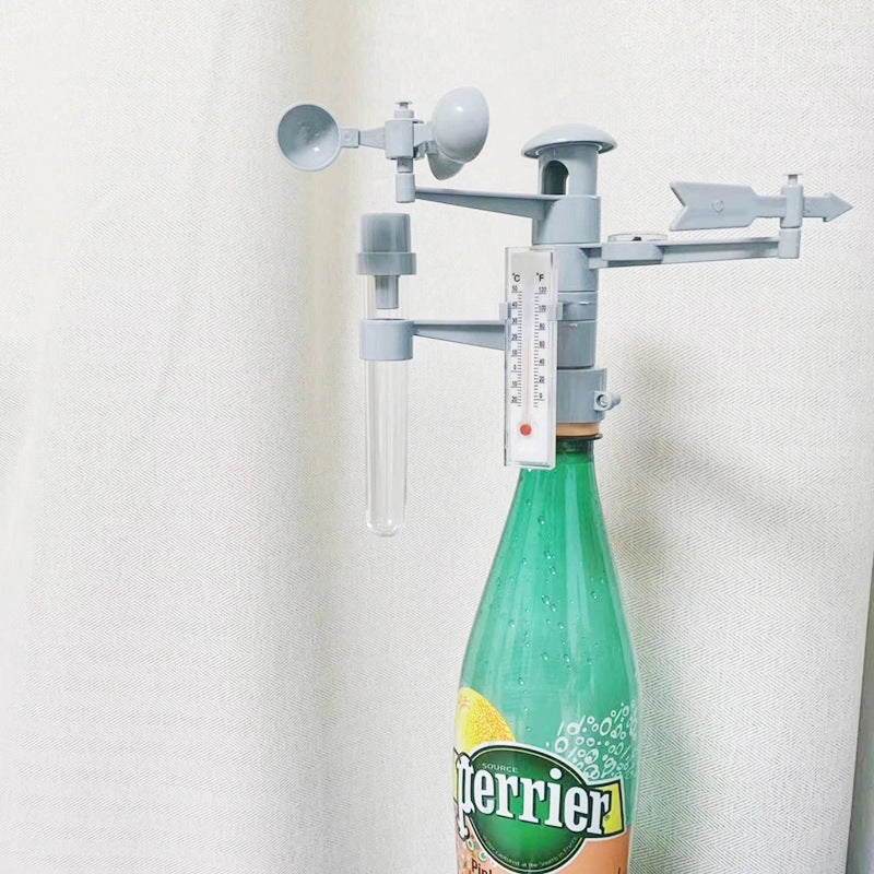 Experimental Game Weather Station with Eight Planet Models science kit