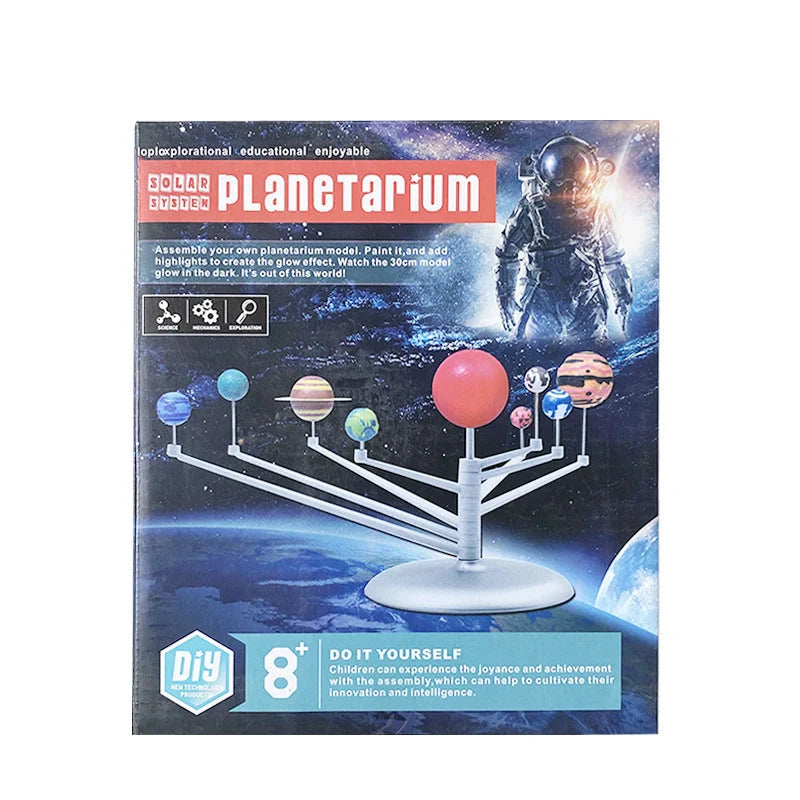 Experimental Game Weather Station with Eight Planet Models science kit