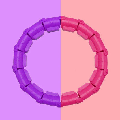 Adjustable waist hoop made of high-quality polypropylene for efficient fitness training and fat burning
