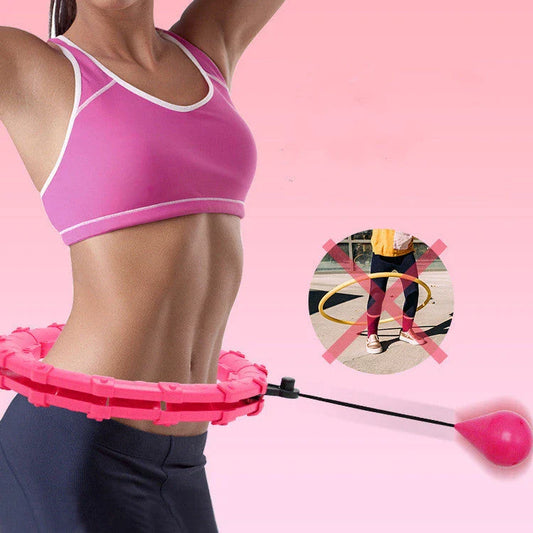 Adjustable waist hoop made of high-quality polypropylene for efficient fitness training and fat burning