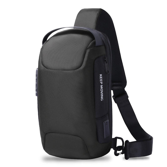 Men's Street Chic Sports Car Shoulder Bag in multiple colors with multiple pockets