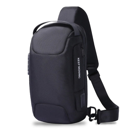 Men's Street Chic Sports Car Shoulder Bag in multiple colors with multiple pockets