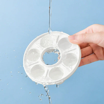 Donut-shaped DIY chocolate fondant jelly mould with soft sealing cover