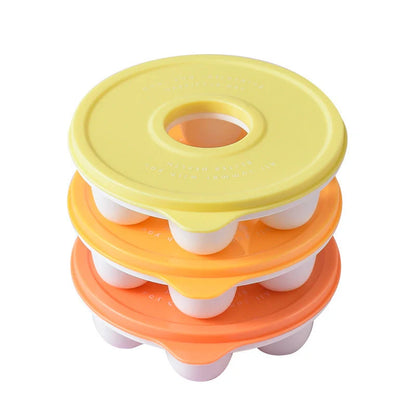Donut-shaped DIY chocolate fondant jelly mould with soft sealing cover