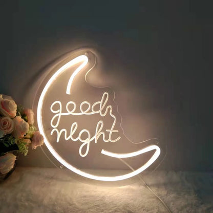 Custom LED neon light decoration with vibrant glow for home and events