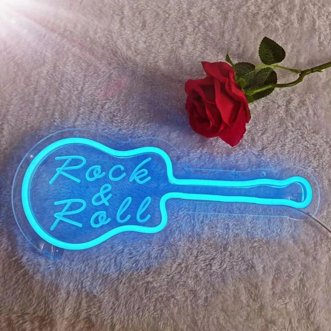 Custom LED neon light decoration with vibrant glow for home and events