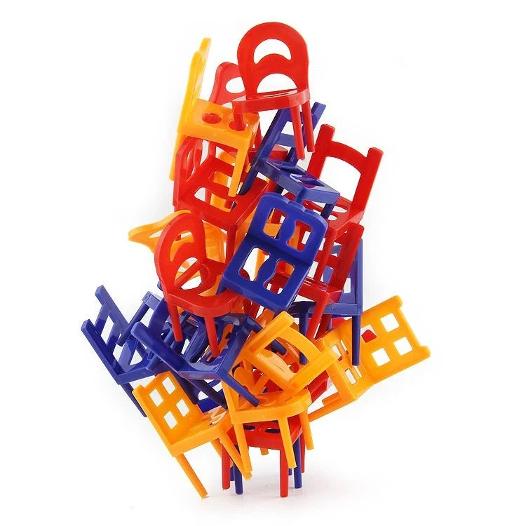 Board Game Balance Chairs for family fun and skill development