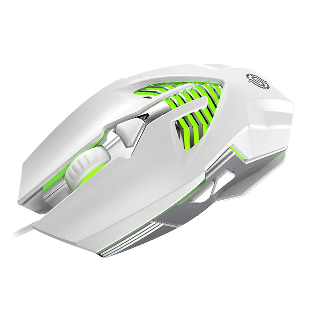 Premium USB wired gaming mouse for office and laptops with ergonomic design and high precision.