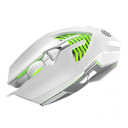 Premium USB wired gaming mouse for office and laptops with ergonomic design and high precision.