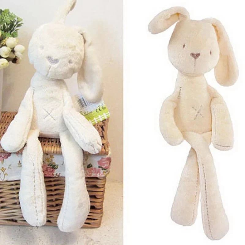 Beige Bunny Soft Plush Toy for babies and kids, 55cm tall with long ears