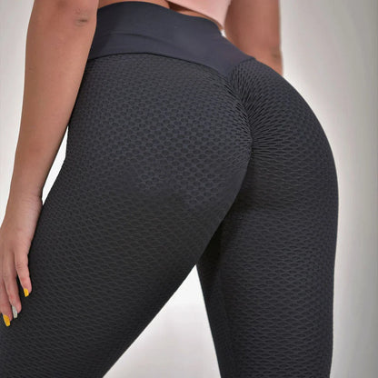 Premium plaid leggings in a variety of vibrant colors, designed for high-performance workouts and all-day comfort.