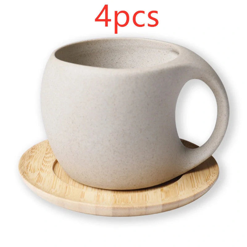 Premium ceramic cold brew teapot set with elegant floral design, including teapot, lid, and bamboo tray
