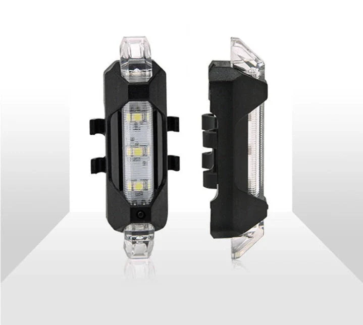 Bright and Weatherproof USB Rechargeable Bicycle Light Set with Multiple Lighting Modes for Enhanced Visibility and Safety on UK Roads