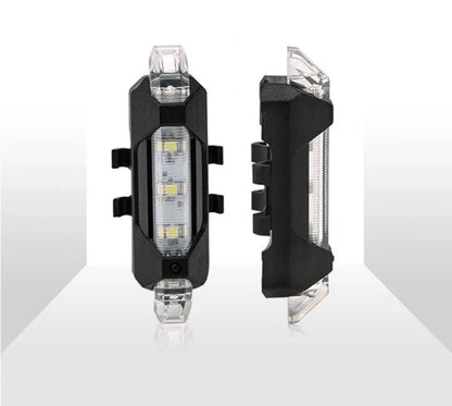 Bright and Weatherproof USB Rechargeable Bicycle Light Set with Multiple Lighting Modes for Enhanced Visibility and Safety on UK Roads