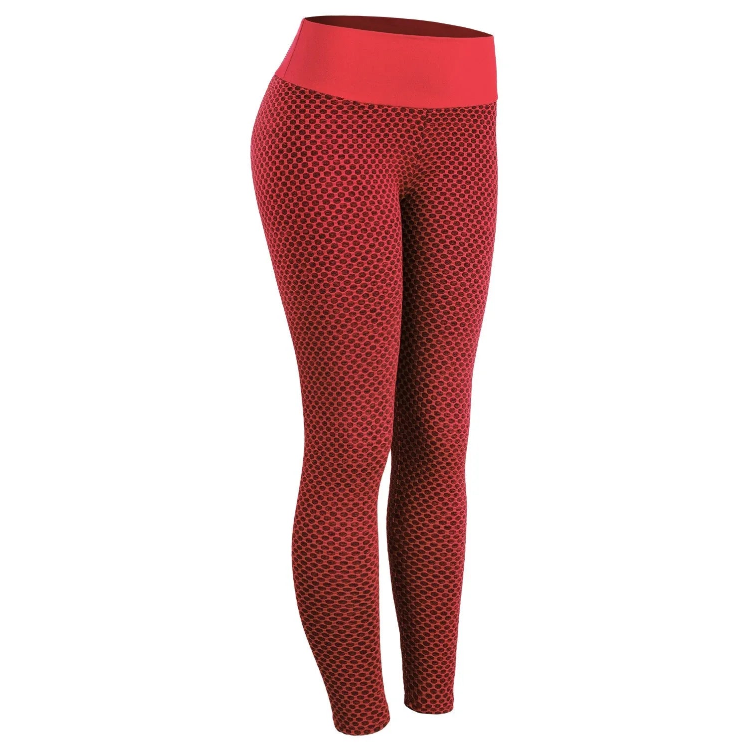 Premium plaid leggings in a variety of vibrant colors, designed for high-performance workouts and all-day comfort.