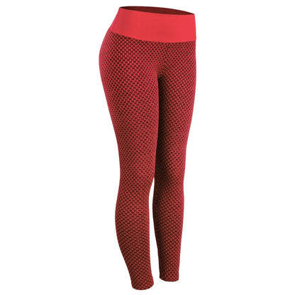 Premium plaid leggings in a variety of vibrant colors, designed for high-performance workouts and all-day comfort.