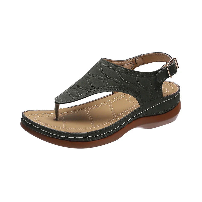 Wedge sandals for women with adjustable straps and a range of stylish color options