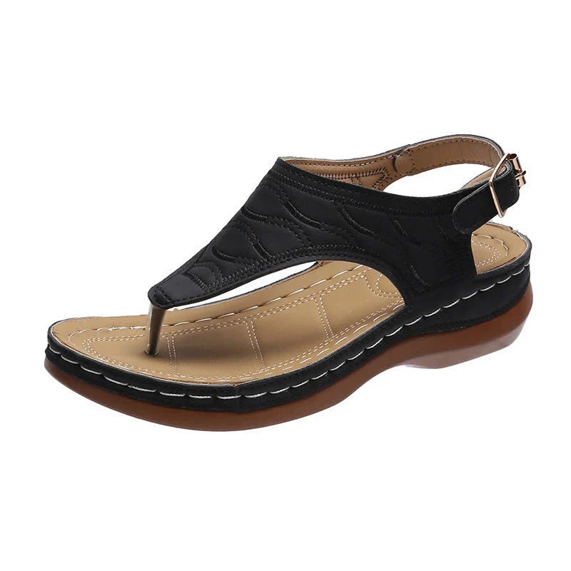 Wedge sandals for women with adjustable straps and a range of stylish color options