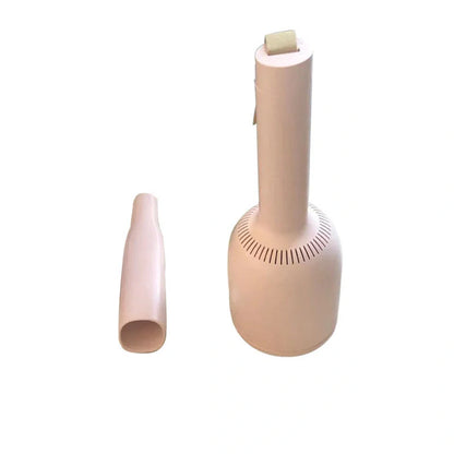Portable rechargeable vacuum cleaner with hairball trimmer and USB charging