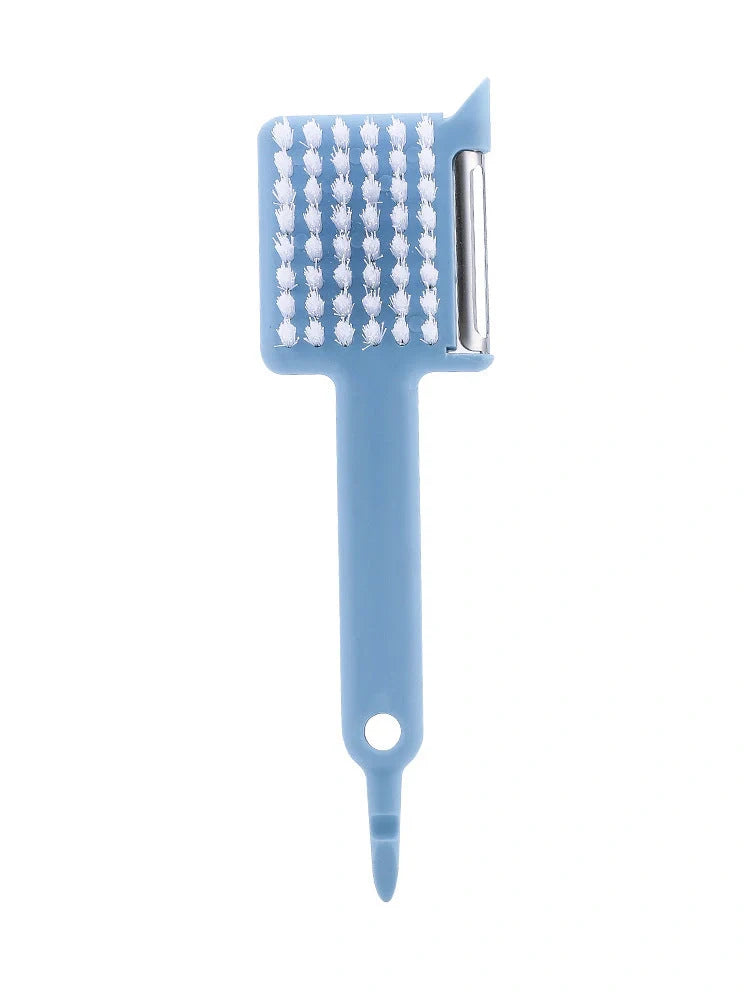 Five-in-One Multifunctional Kitchen Tool in white, blue, and light blue