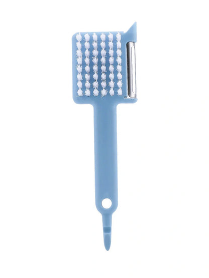 Five-in-One Multifunctional Kitchen Tool in white, blue, and light blue