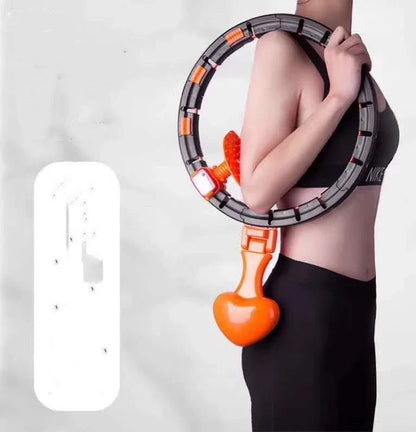 Adjustable Abdominal Toning Hoop - Lightweight, Portable Exercise Equipment for Toning and Slimming the Waistline