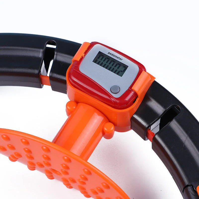Adjustable Abdominal Toning Hoop - Lightweight, Portable Exercise Equipment for Toning and Slimming the Waistline