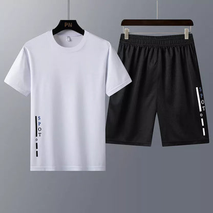 Korean-style youth trend two-piece sportswear set in various colours