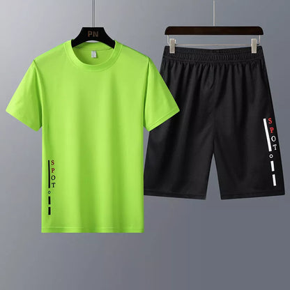 Korean-style youth trend two-piece sportswear set in various colours