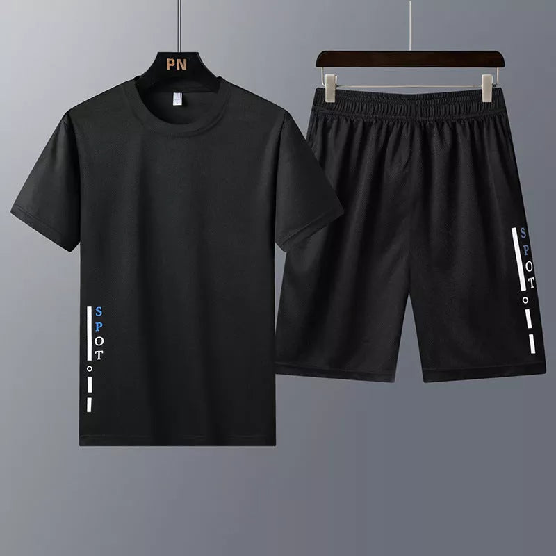 Korean-style youth trend two-piece sportswear set in various colours