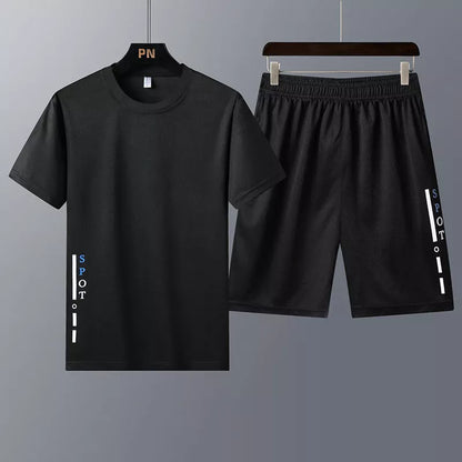 Korean-style youth trend two-piece sportswear set in various colours